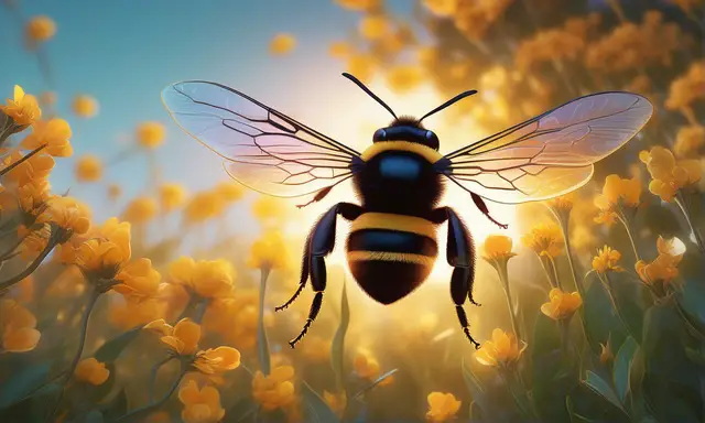 Yellow Bumble Bee Spiritual Meaning
